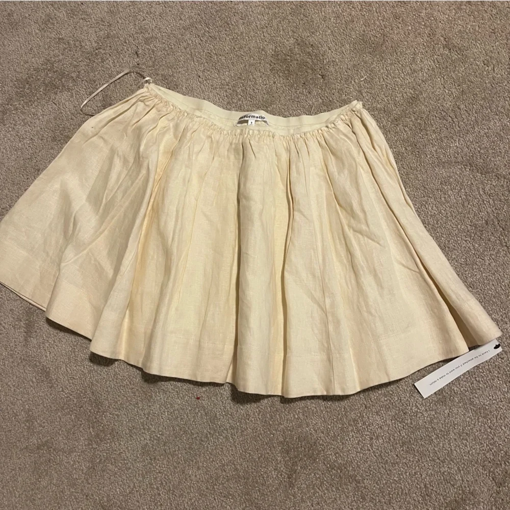 REFORMATION Evy Linen Two Piece Set